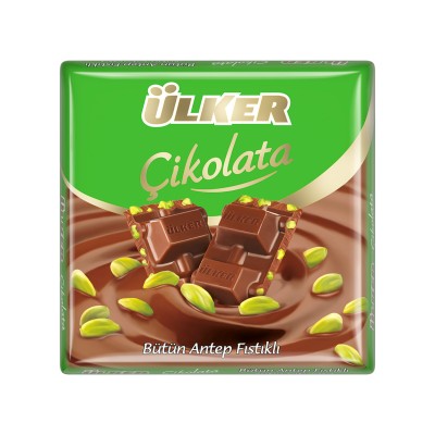 ULKER SQUARE PISTACHIO 60 GR x 36