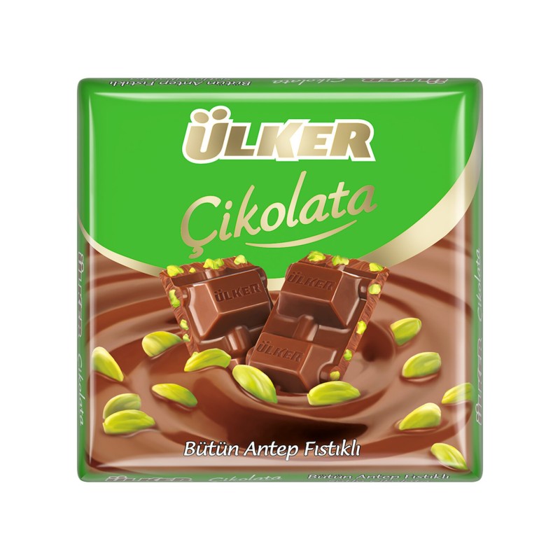 ULKER SQUARE PISTACHIO 60 GR x 36