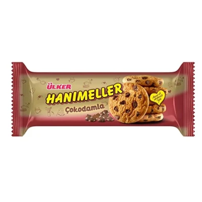 ULKER HANIMELLER RULO CHOC.DROP BISCUIT