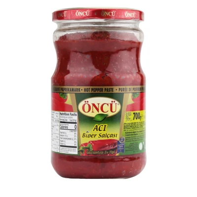ONCU HOT PEPPER PASTE 370 GR x 12